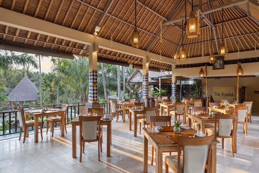 Dining at The Sankara Resort Ubud